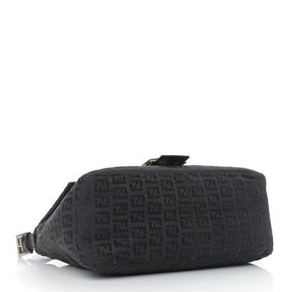 Fendi Zucchino Mama Baguette Black 3 of 9