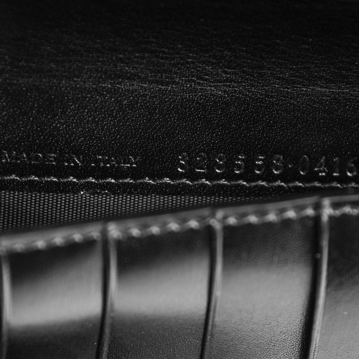 Calfskin Classic Zip Around Wallet Black