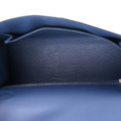 Hermes Epsom Kelly Sellier 25 Bleu Brighton 5 of 11