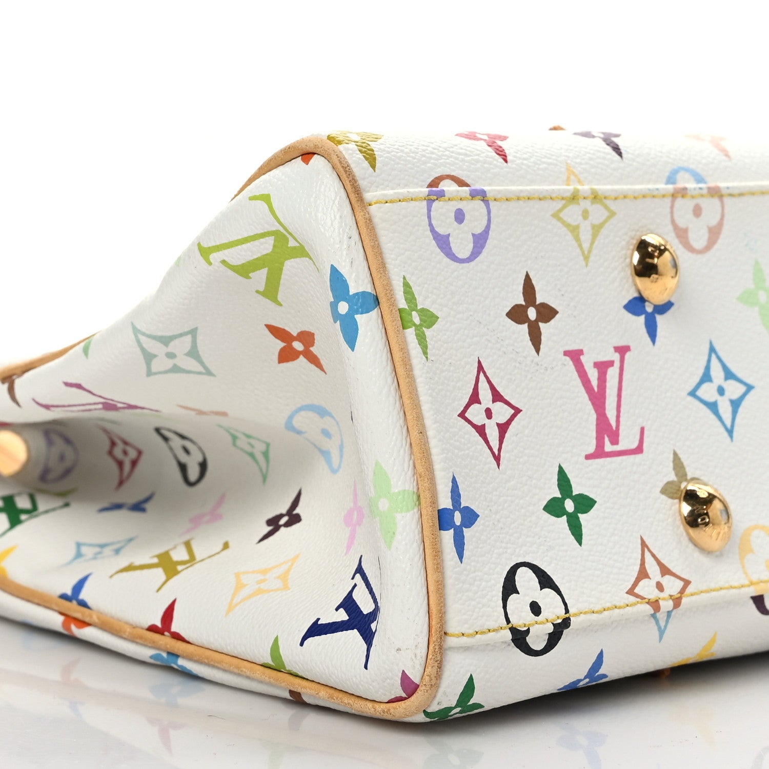 Louis Vuitton Monogram Multicolor Aurelia MM White 9 of 11