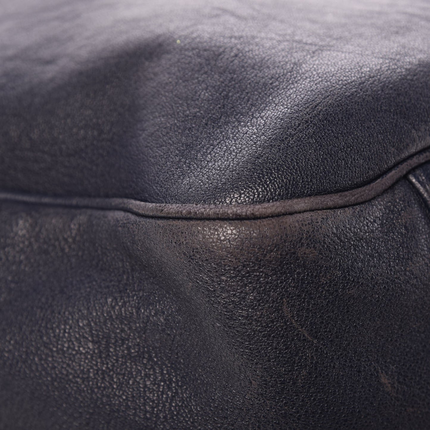 Goatskin Large Roady Hobo Navy