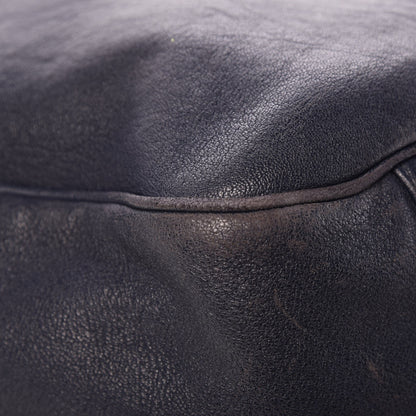 Saint Laurent Goatskin Large Roady Hobo Navy 10 of 12