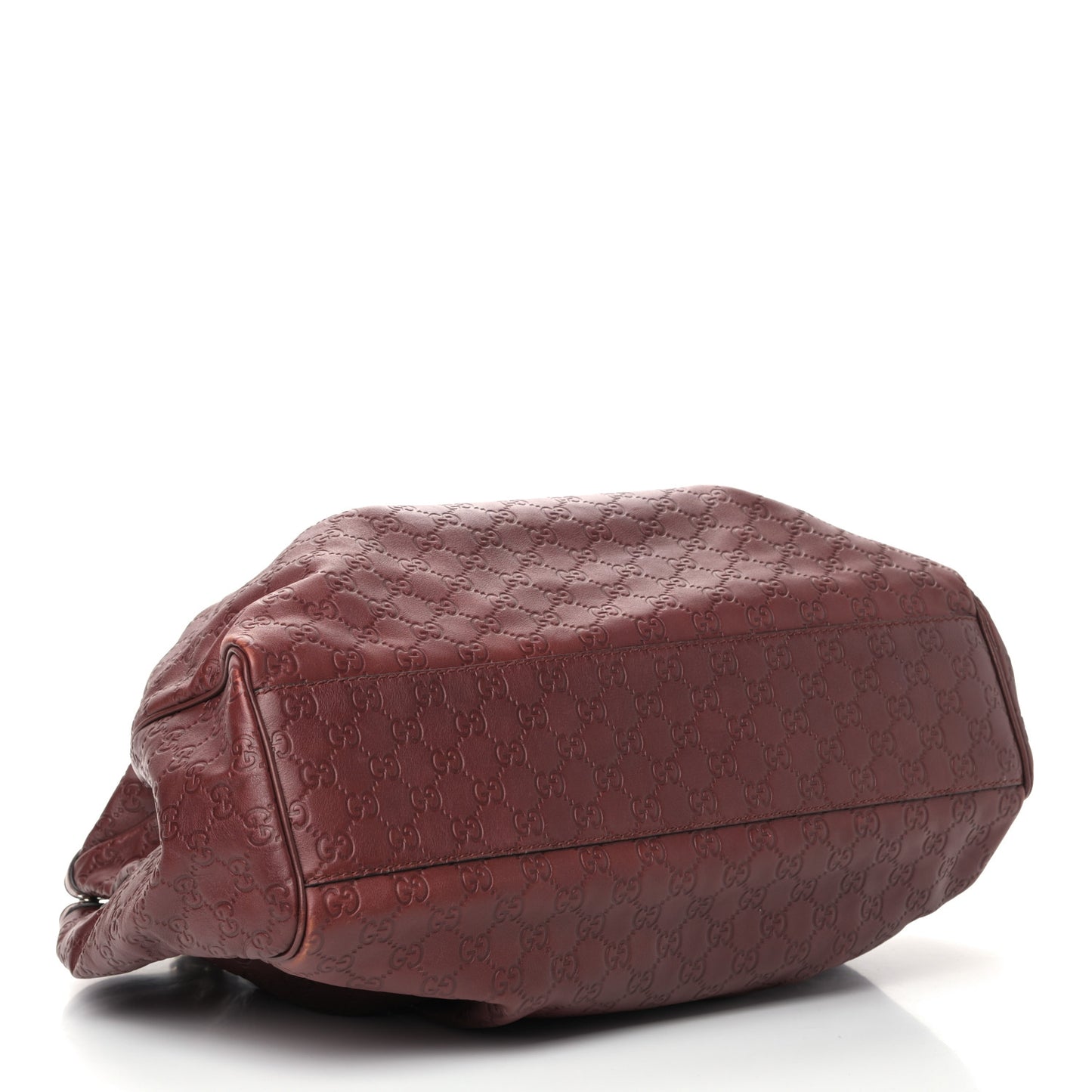 Guccissima Large Sukey Tote Cherry