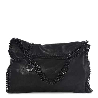 Stella McCartney Shaggy Deer Falabella Fold Over Tote Black 1 of 10