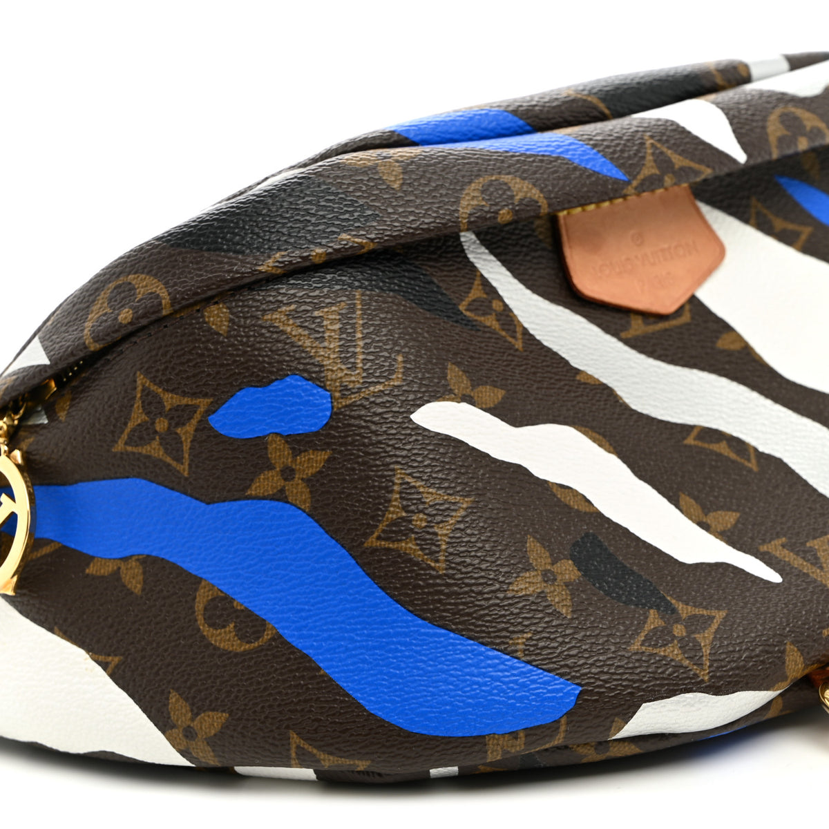 x LOL Monogram Bumbag Blue Silver