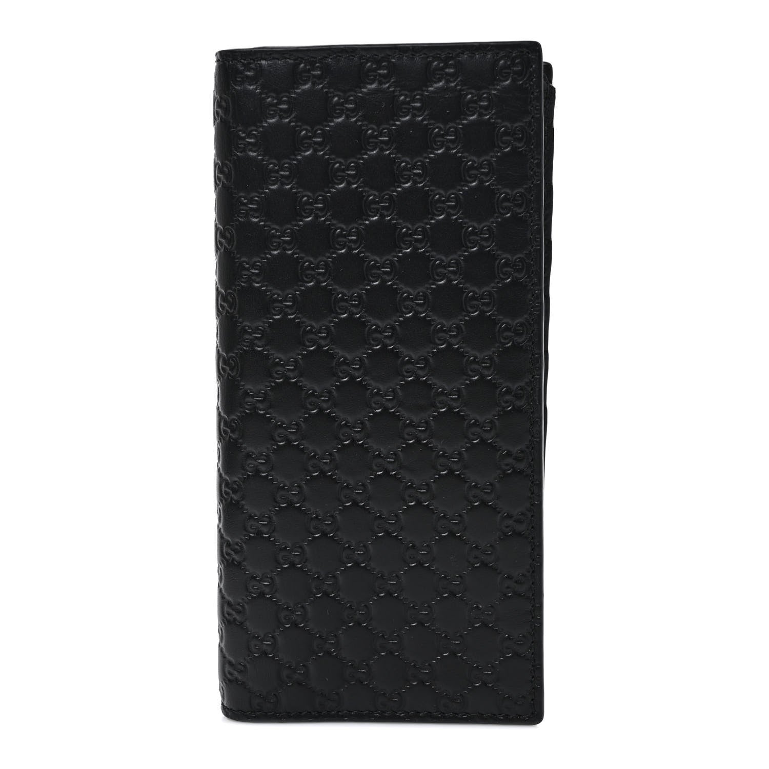 Gucci Microguccissima Bi-Fold Organizer Wallet Black 1 of 6