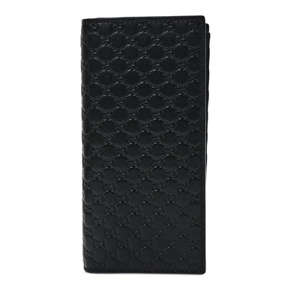 Gucci Microguccissima Bi-Fold Organizer Wallet Black 1 of 6