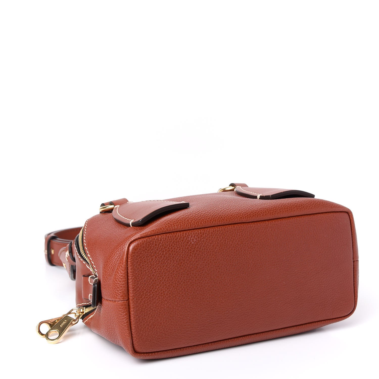 Chloe Calfskin Small Daria Sepia Brown 4 of 9