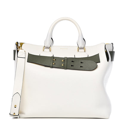 Burberry Soft Grain Calfskin Medium Belt Bag Chalk White 1 of 16