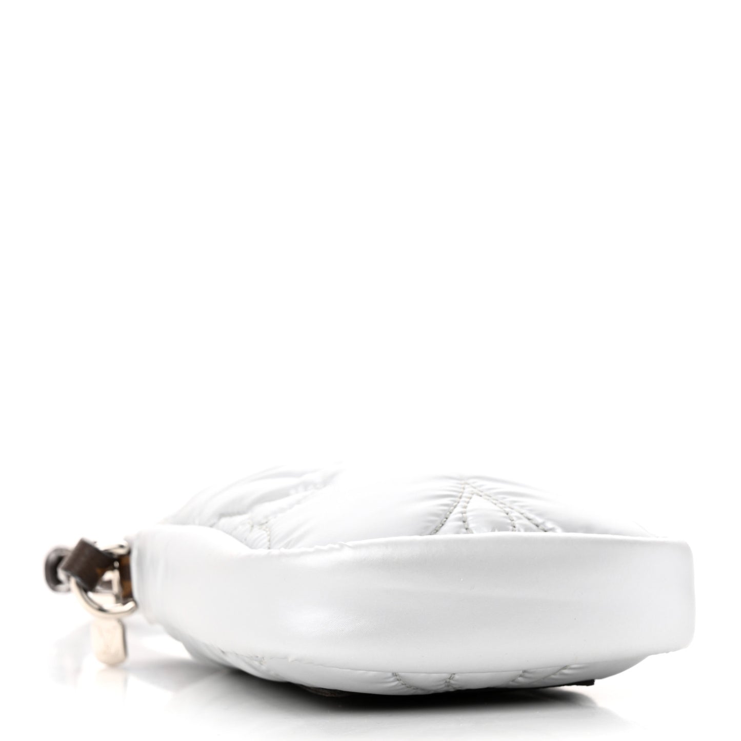 Econyl Monogram Pillow Phone Pouch Silver