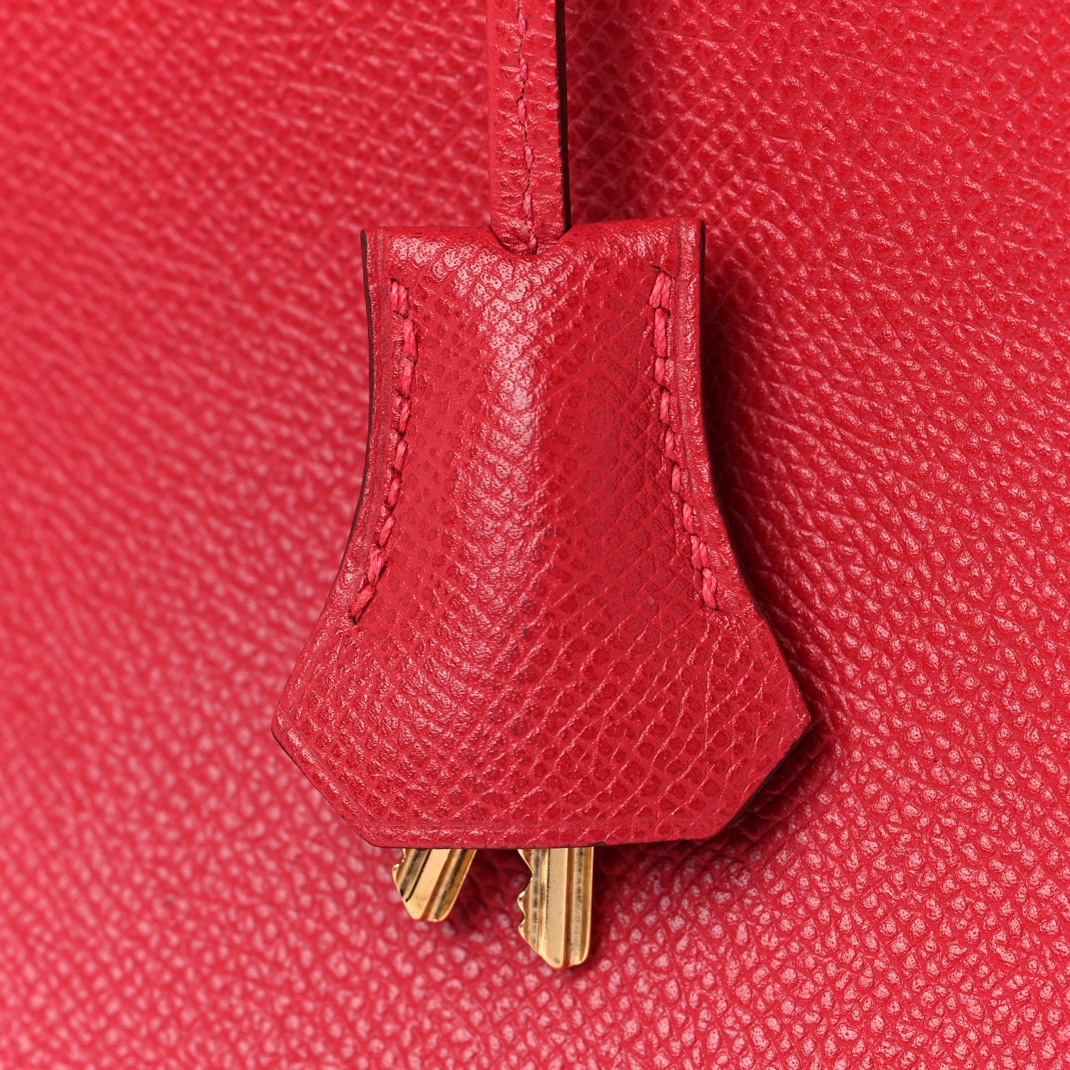 Hermes Epsom Birkin 40 Rouge Vif 32 of 51
