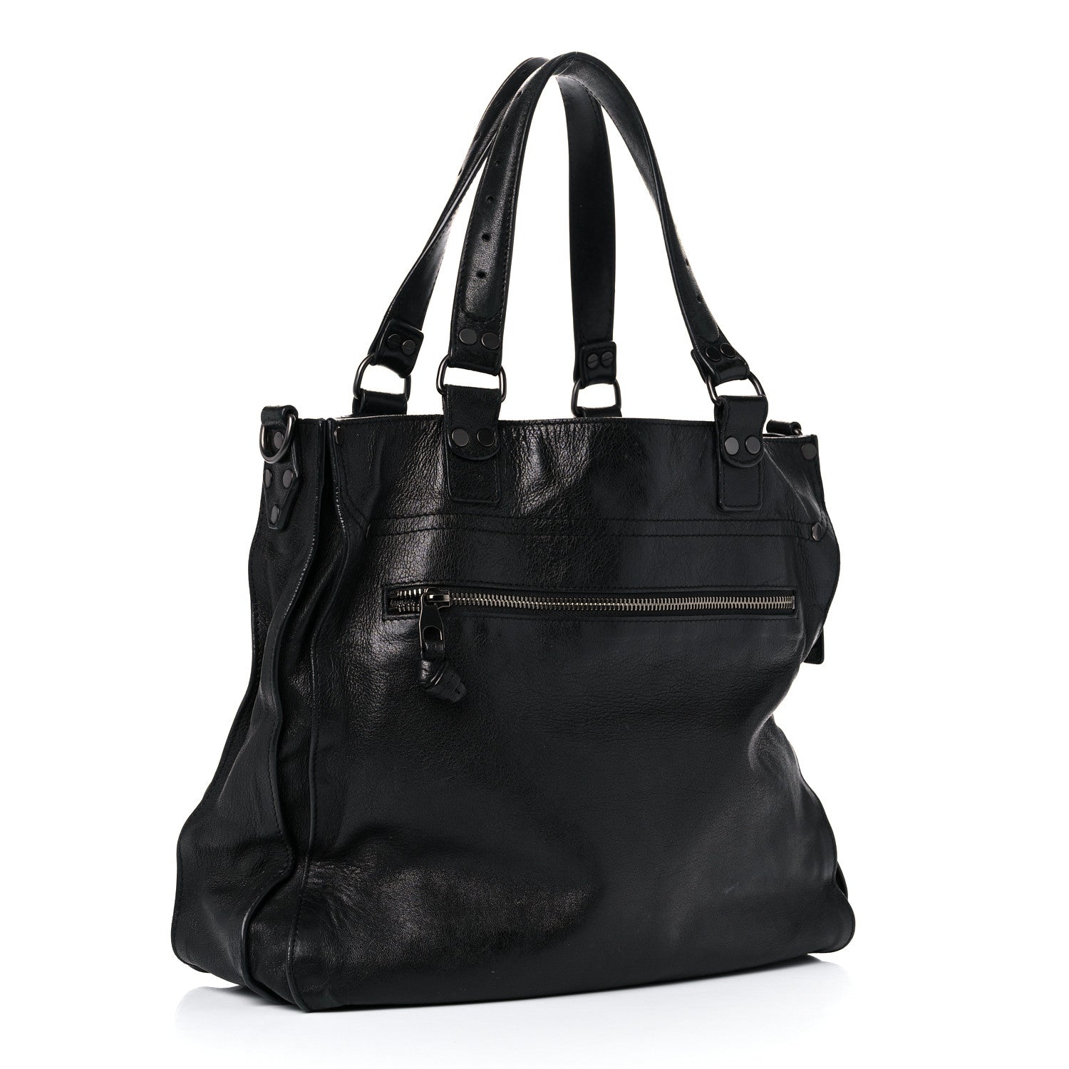 Proenza Schouler Lambskin PS1 Tote Black 3 of 25