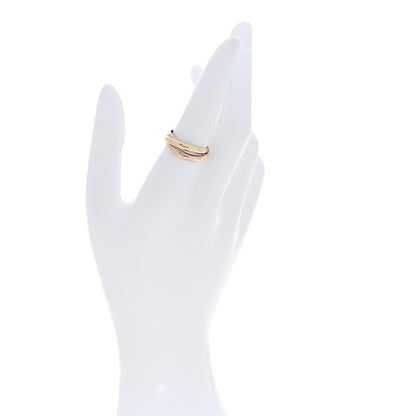 Cartier 18K Pink Yellow White Gold Small Trinity Ring 54 7 2 of 5