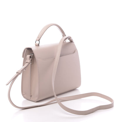Saint Laurent Grain de Poudre Mini Classic Monogram Cassandra Top Handle Marble Pink 3 of 9