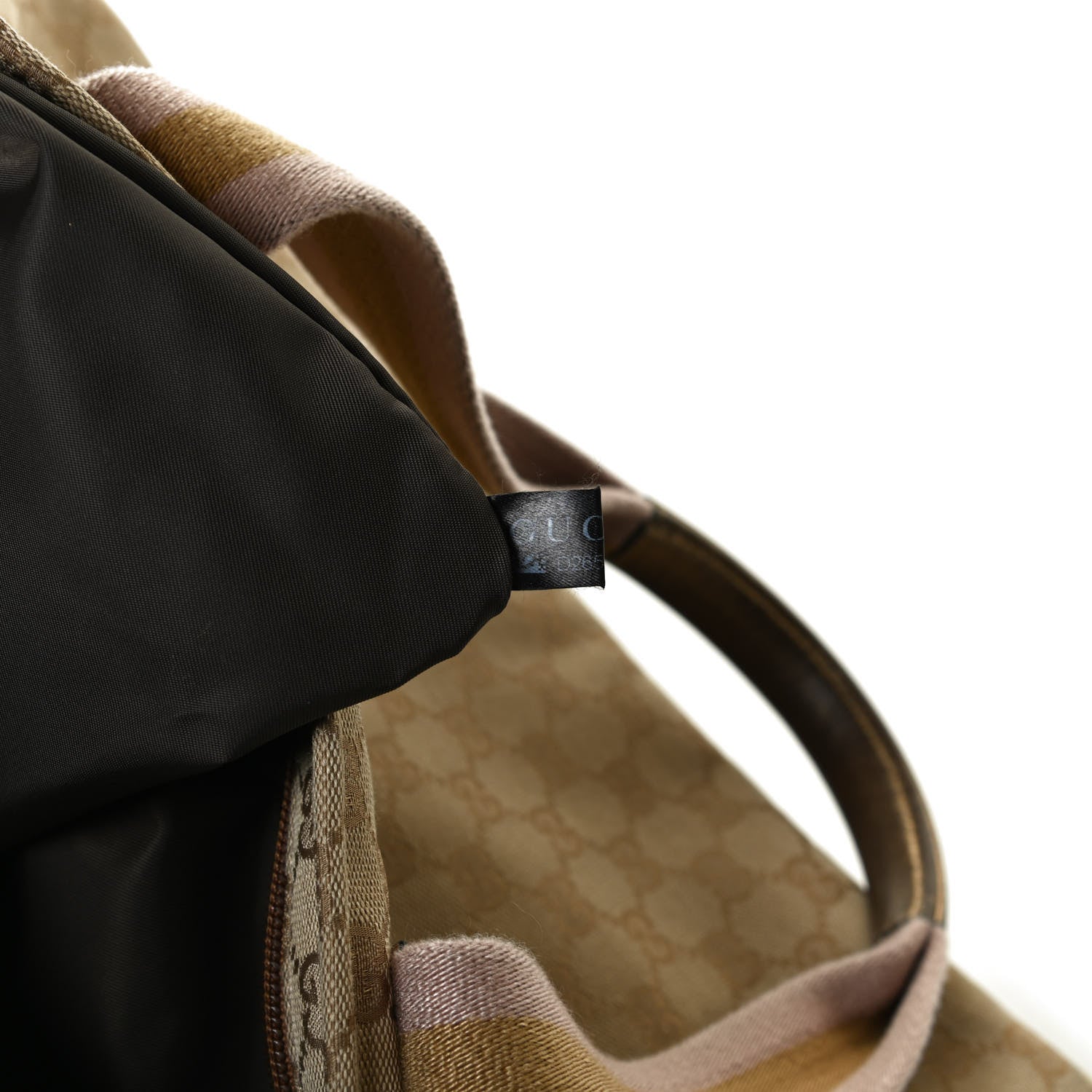 Gucci Monogram Web Large Diaper Tote Bronze 8 of 12