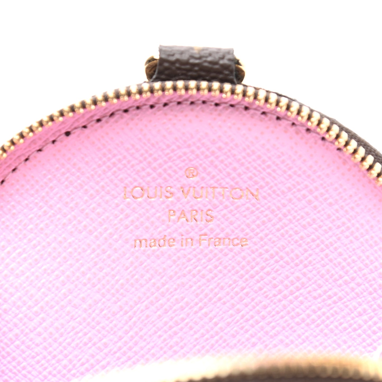 Monogram 2021 Christmas Animation Japanese Garden Round Coin Purse Wisteria Pink