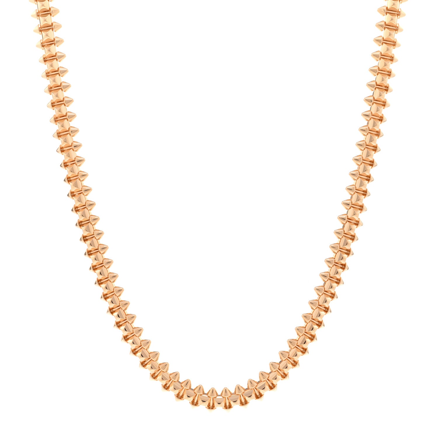 Cartier 18K Pink Gold Medium Clash de Cartier Flexible Necklace 1 of 6