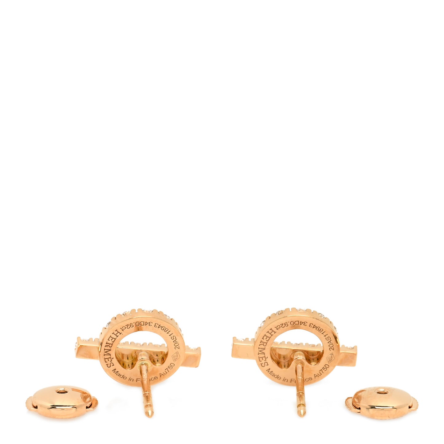 18K Rose Gold Diamond Finesse Earrings
