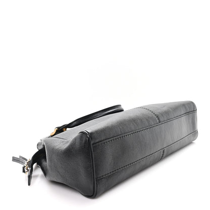 Gucci Calfskin Medium Re(Belle) Top Handle Bag Black 4 of 10