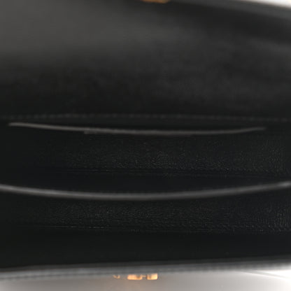 Saint Laurent Grain de Poudre Mini Classic Monogram Cassandra Top Handle Black 5 of 10