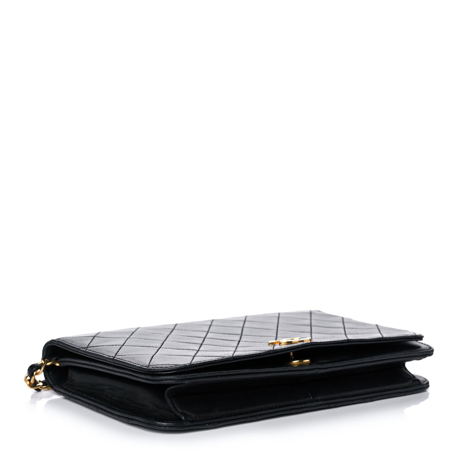 Chanel Lambskin Quilted Small Single Flap Black 4 of 15