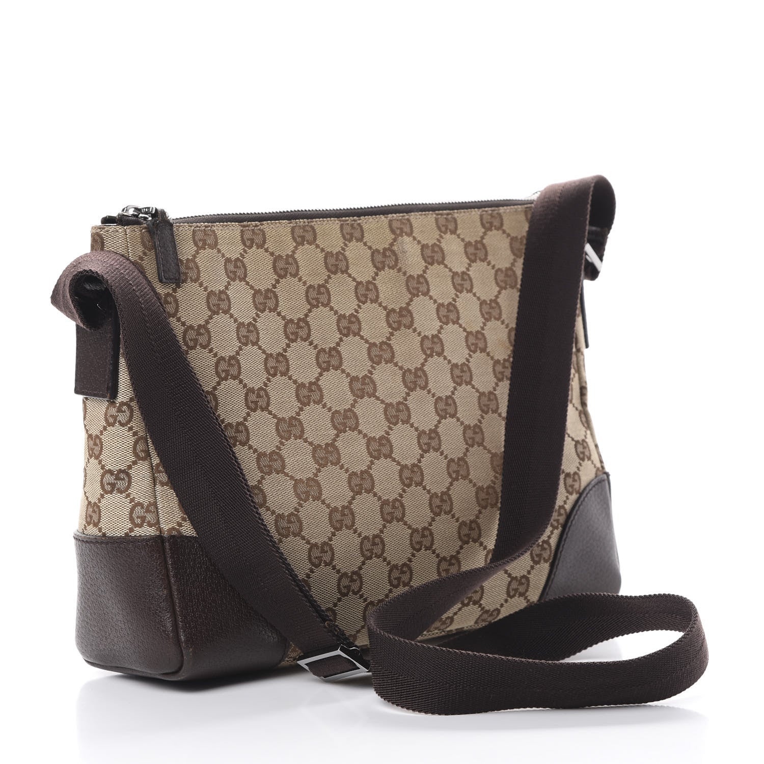 Gucci Monogram Joy Messenger Bag Dark Brown 2 of 12