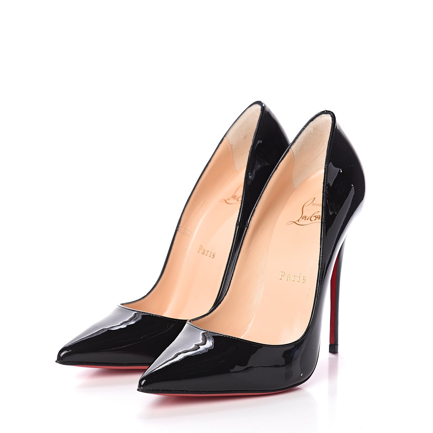 Christian Louboutin Patent So Kate 120 Pumps 36.5 Black 3 of 7