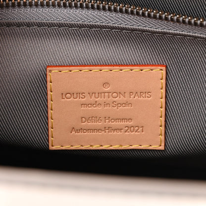 Louis Vuitton Monogram Mirror Sac Plat NM Silver 6 of 9