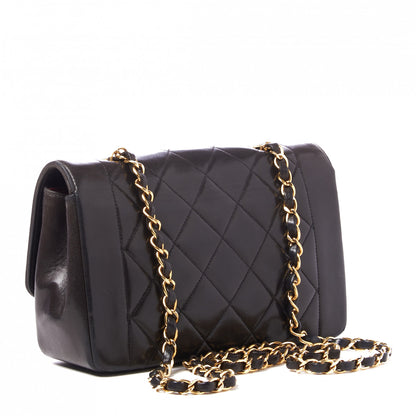 Chanel Lambskin Quilted Small Single Flap Black 2 of 9