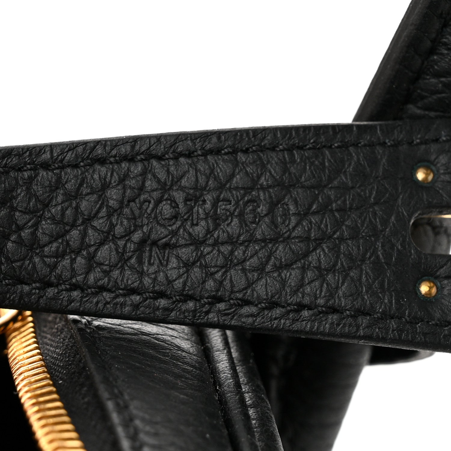 Hermes Taurillon Clemence Lindy 30 Black 7 of 11