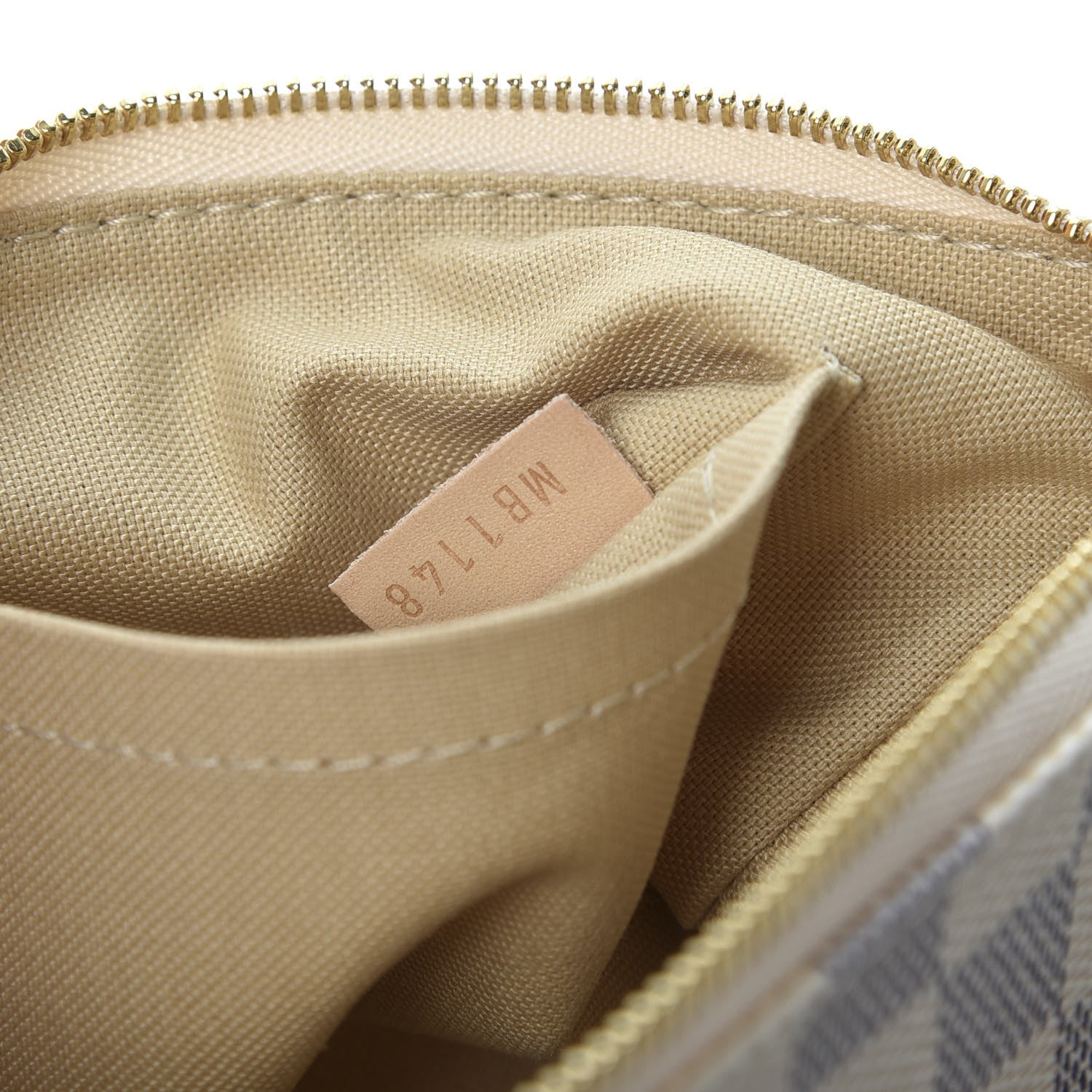 Louis Vuitton Damier Azur Pochette Accessories NM 7 of 10