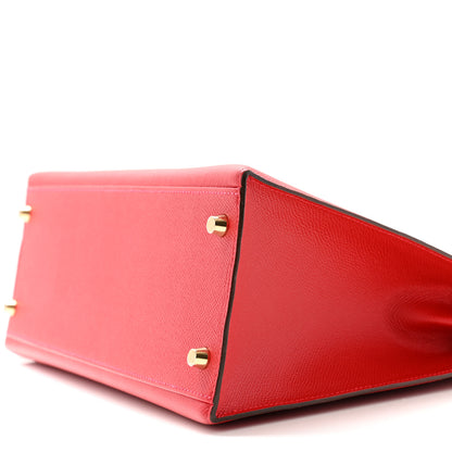 Hermes Epsom Kelly Sellier 32 Rouge Casaque 10 of 11
