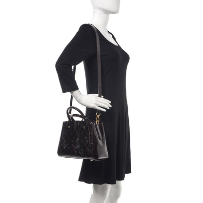 Louis Vuitton Vernis Montaigne BB Amarante 2 of 6