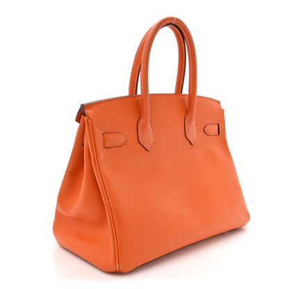 Hermes Epsom Birkin 30 Orange 2 of 19