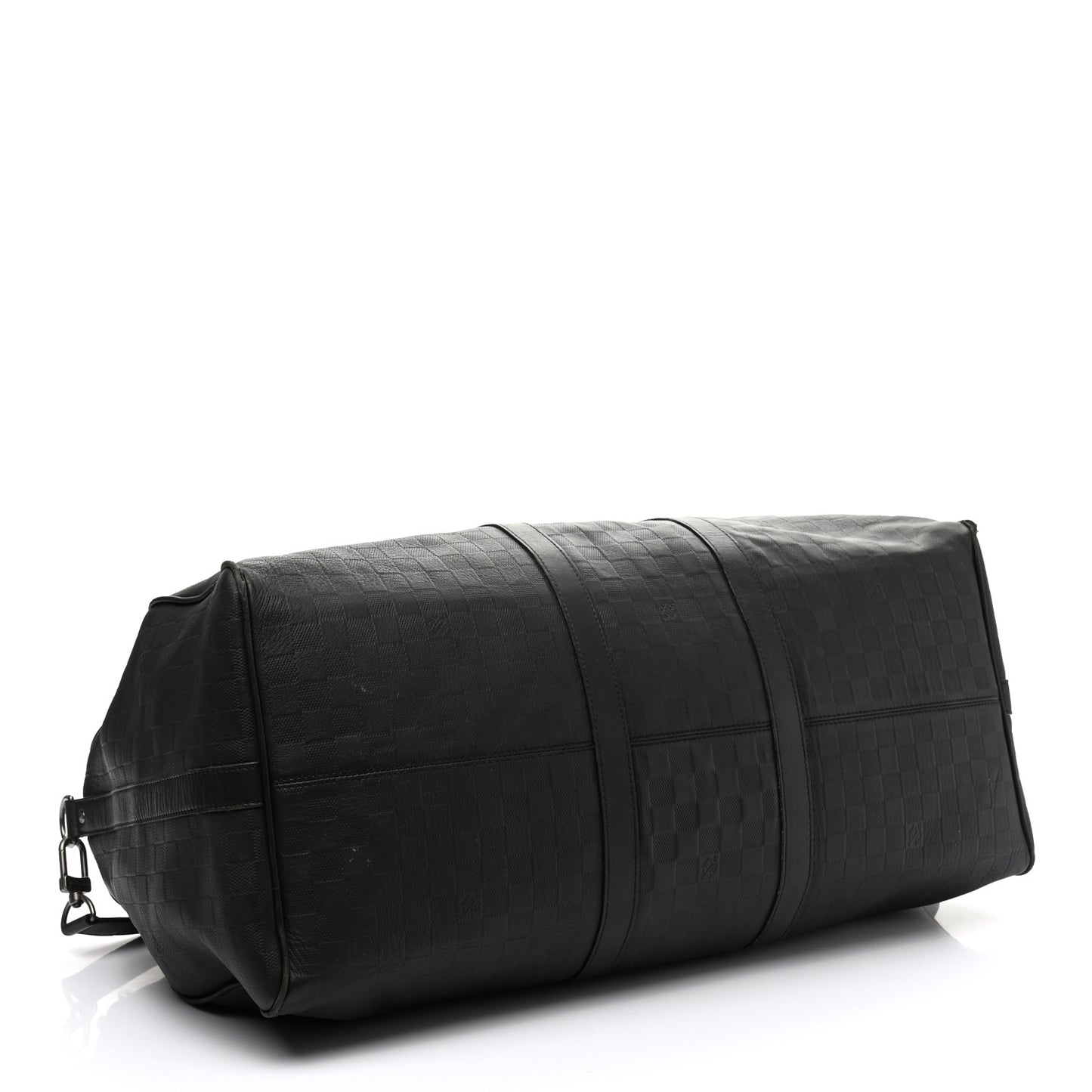 Damier Infini Keepall Bandouliere 55 Onyx
