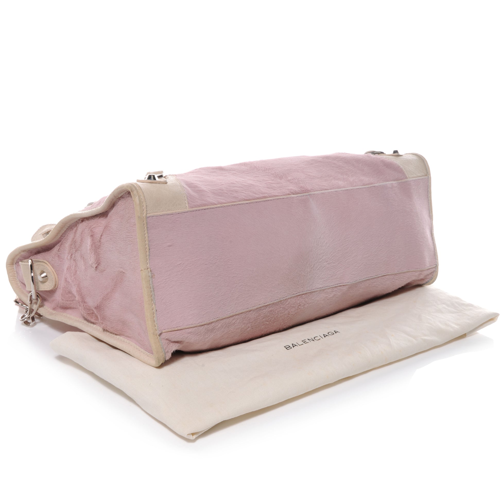 Balenciaga Chevre Pony Hair City Pale Rose 4 of 9