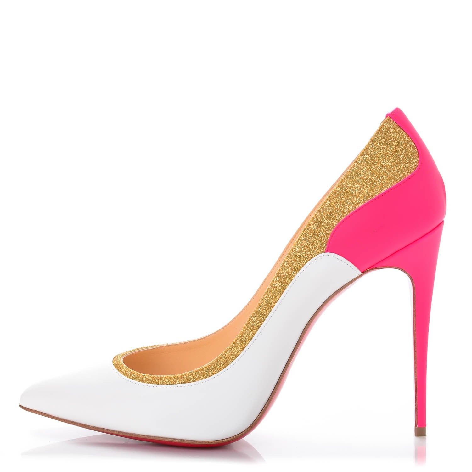 Christian Louboutin Glitter Patent Fluo Tucsick 100 Pumps 40 Multicolor 1 of 7