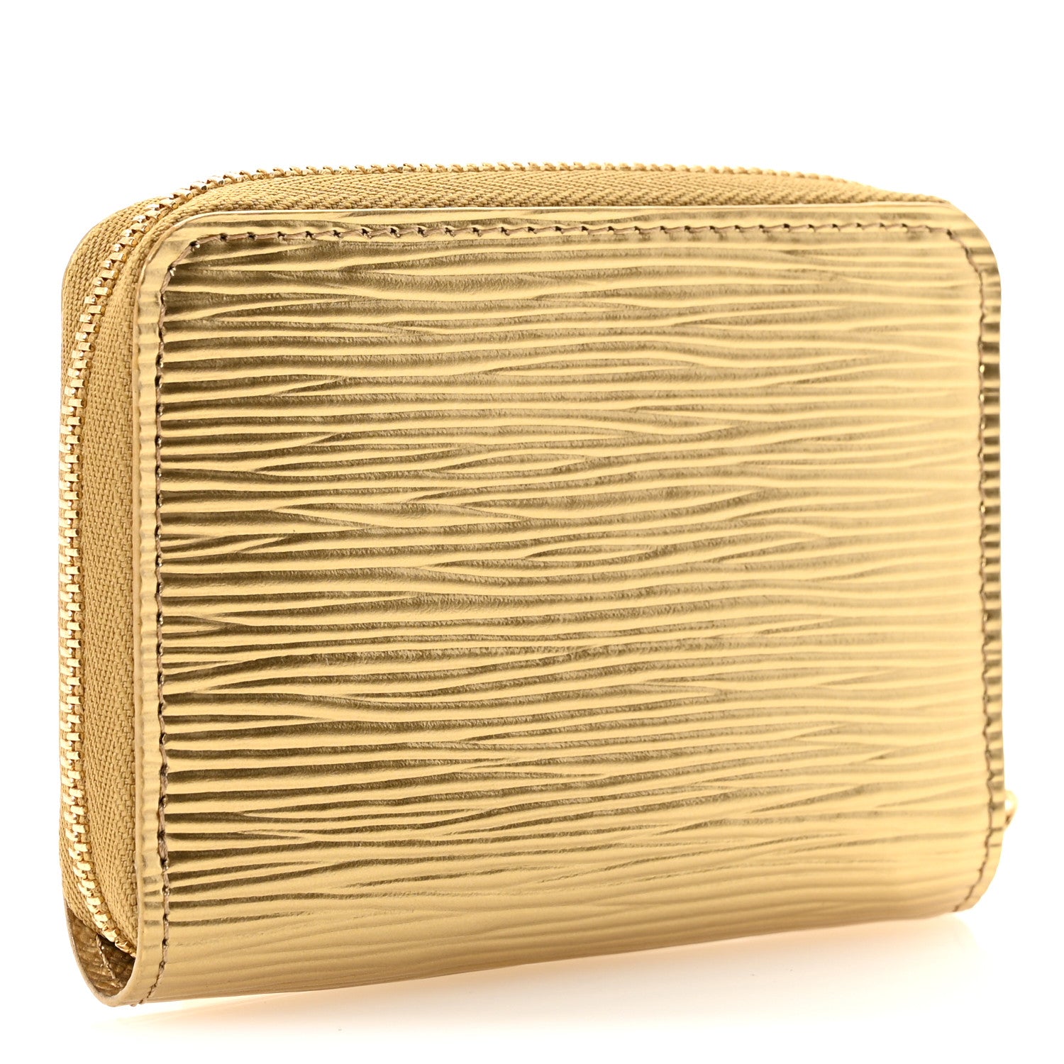 Louis Vuitton Epi Zippy Coin Purse Gold 3 of 6