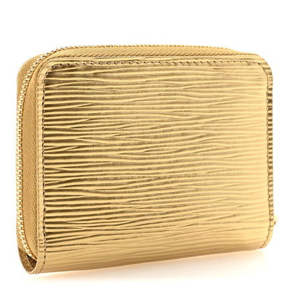 Louis Vuitton Epi Zippy Coin Purse Gold 3 of 6