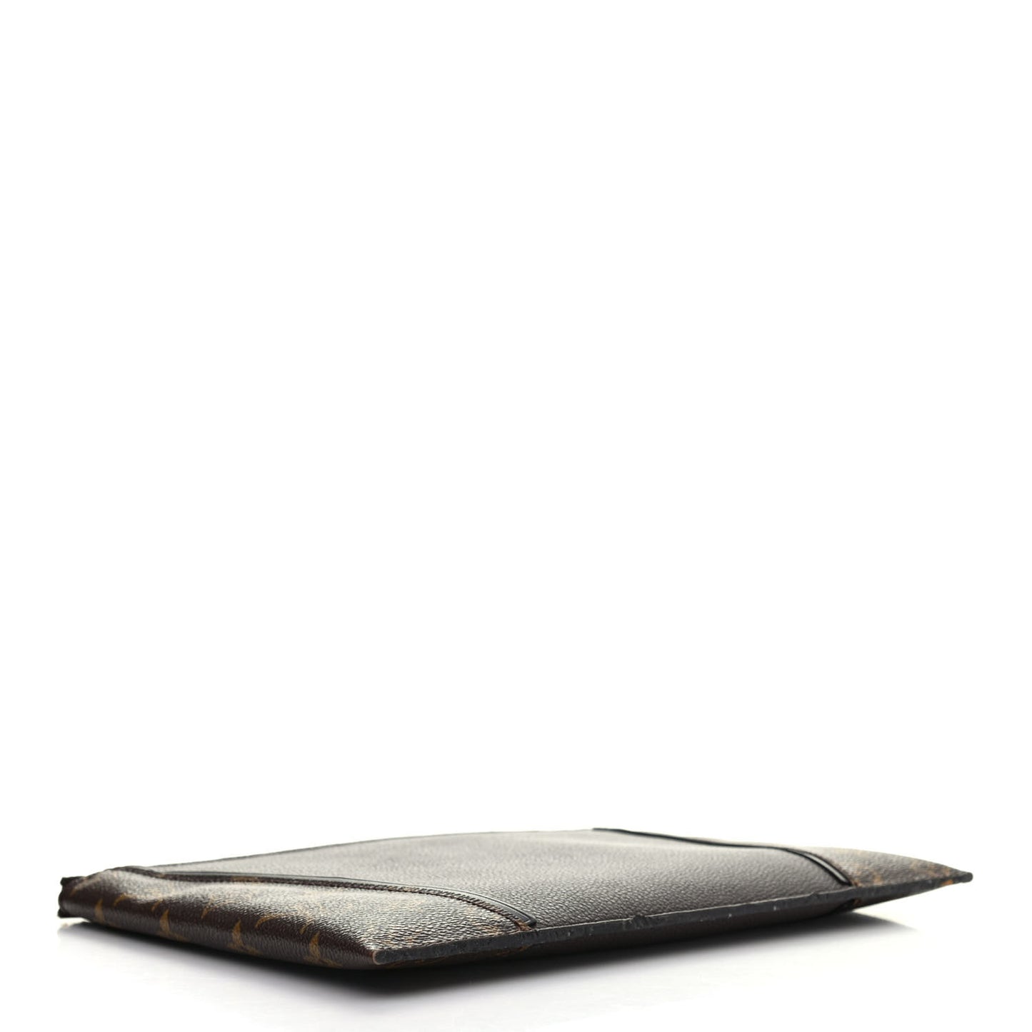 Monogram Veau Cachemire W Pochette Chocolate