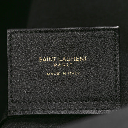 Saint Laurent Calfskin Large Shopping Tote Black 7 of 11