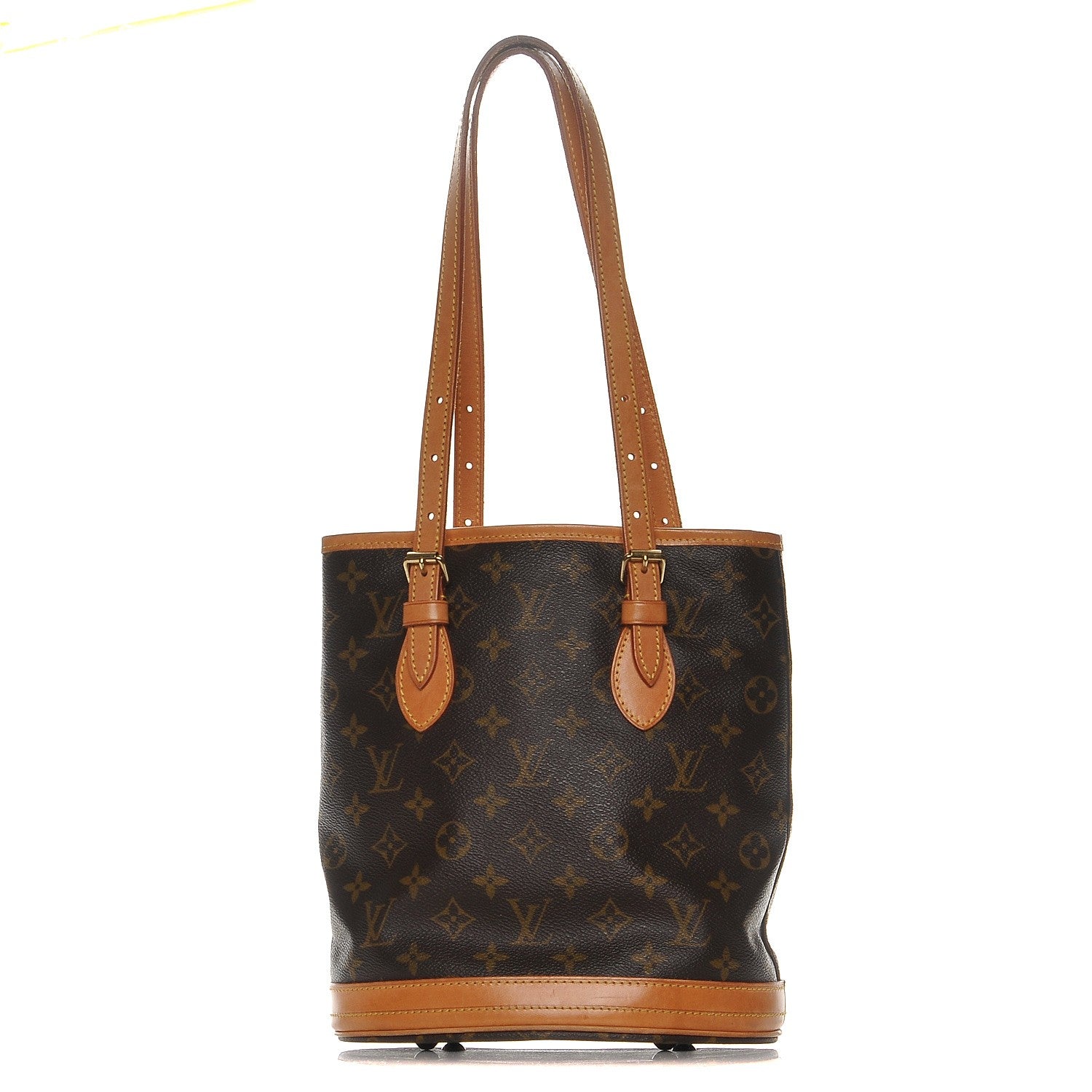 Louis Vuitton Monogram Petit Bucket 23 1 of 8