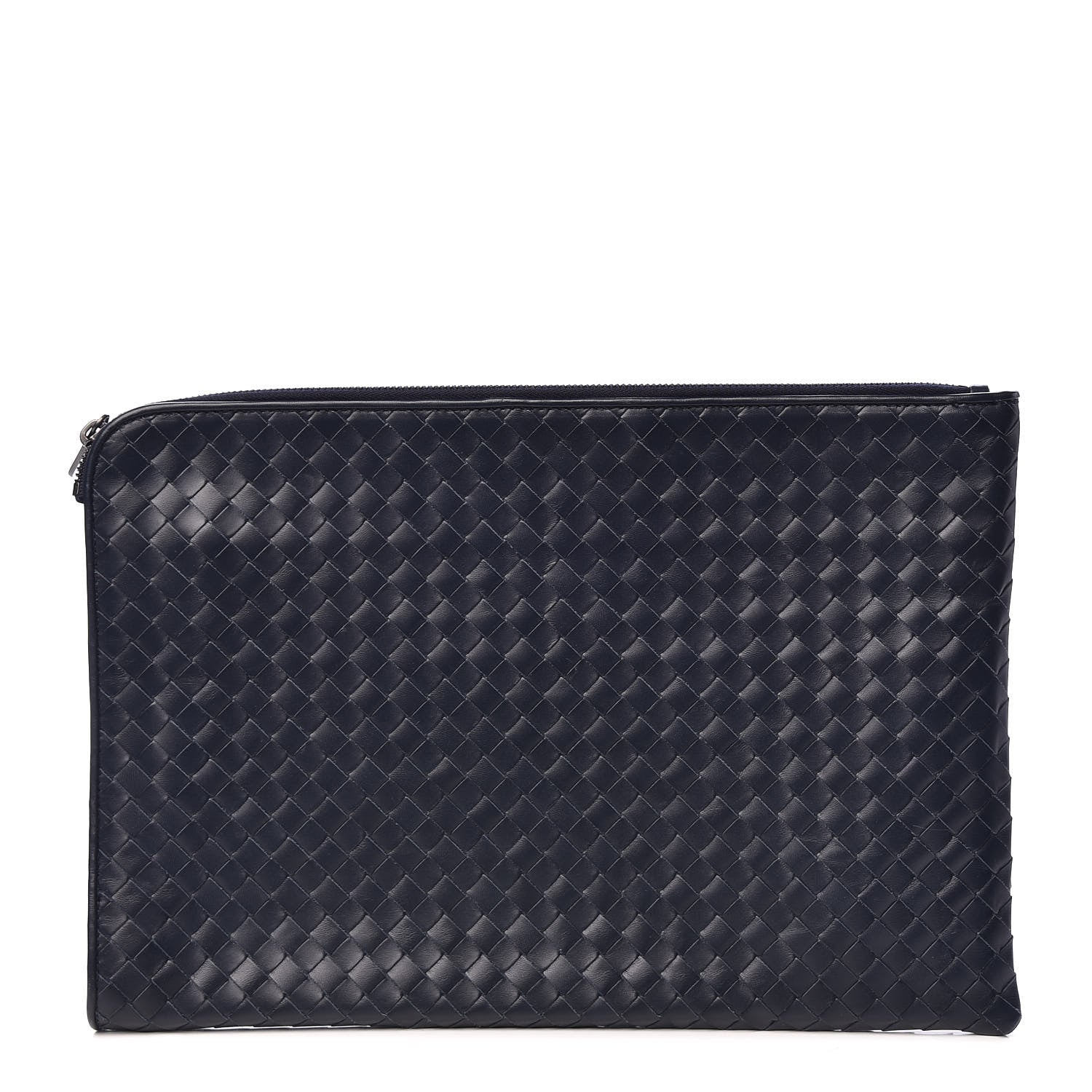 Bottega Veneta Calfskin Intrecciato Small Document Light Tourmaline 1 of 11
