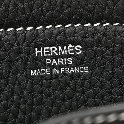 Hermes Taurillon Clemence Cabasellier 31 Black 6 of 10