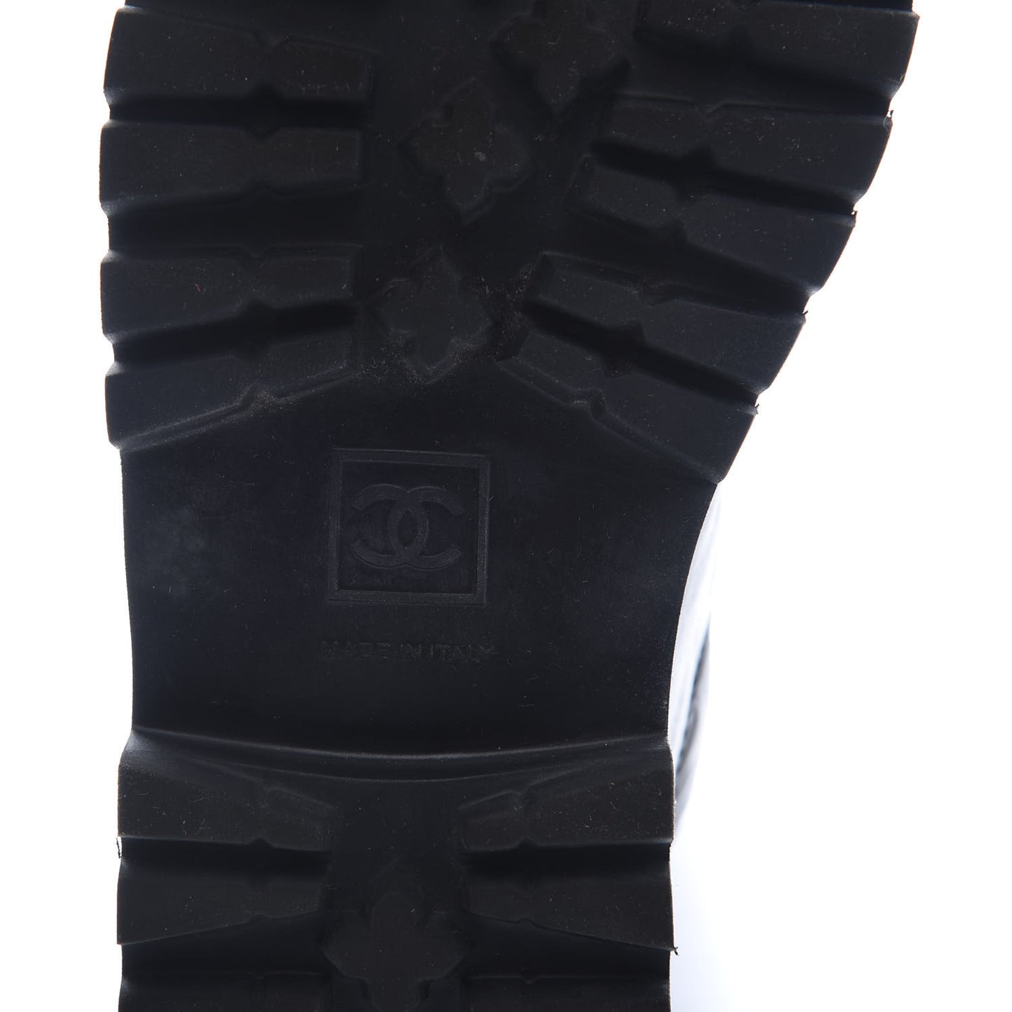 Calfskin Nylon Quilted Motorcycle Zip Boots 36 Green