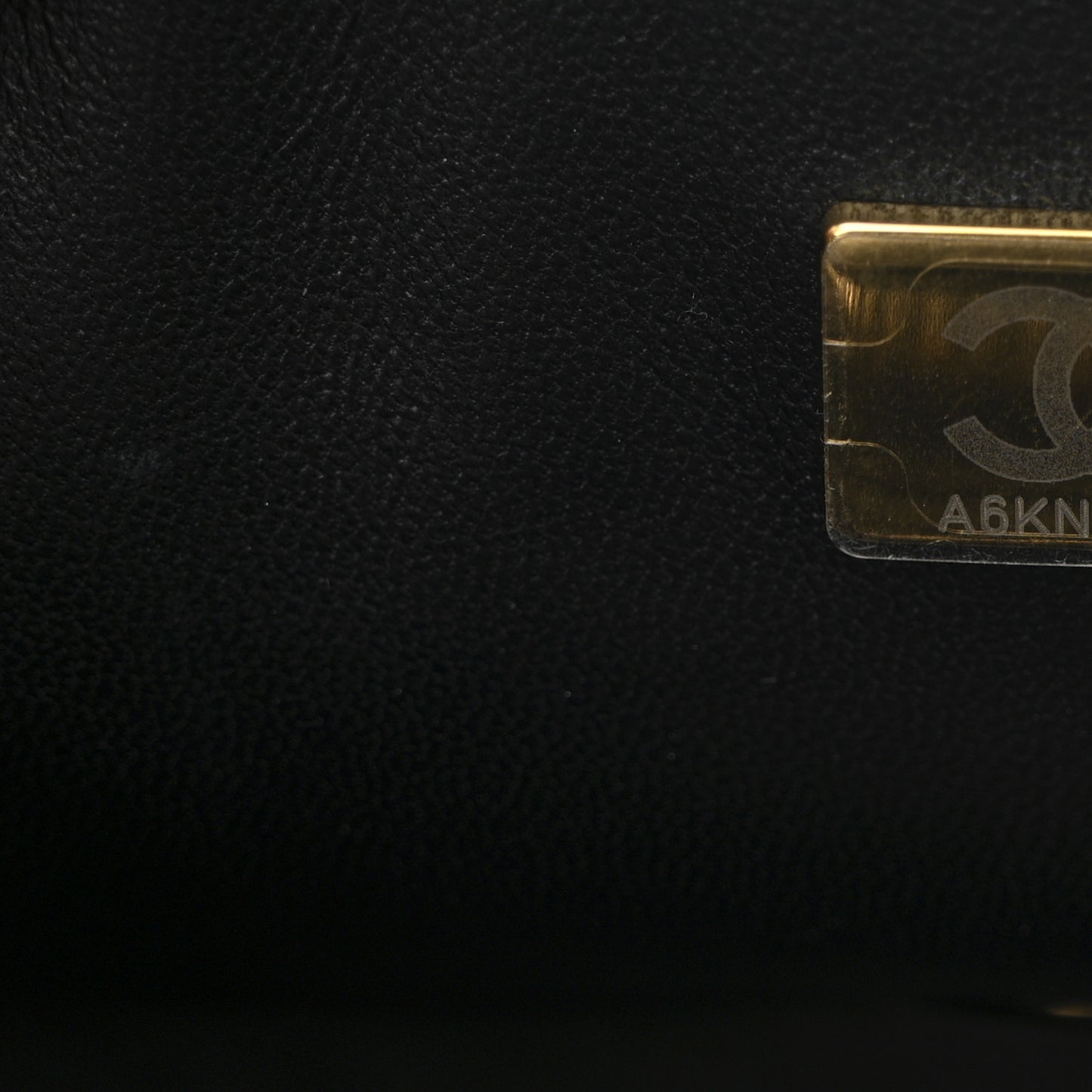 Sequin CC Small Single Flap Black Multicolor