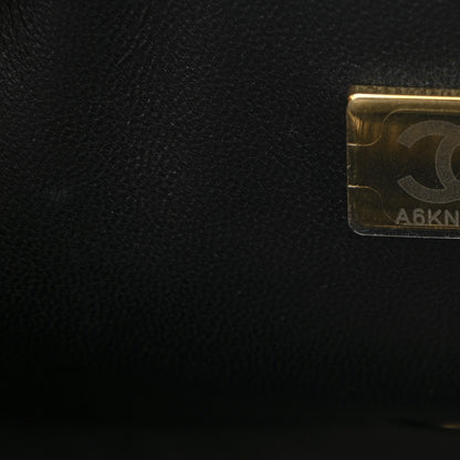 Chanel Sequin CC Small Single Flap Black Multicolor 7 of 10