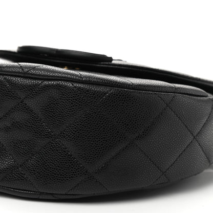 Chanel Caviar Quilted Small Messenger Flap Black 8 of 9