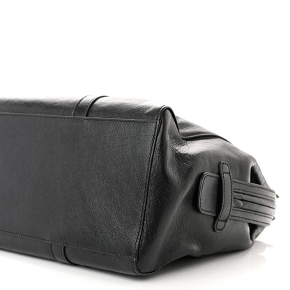 Gucci Calfskin Tonal GG Medium Tote Bag Black 9 of 10