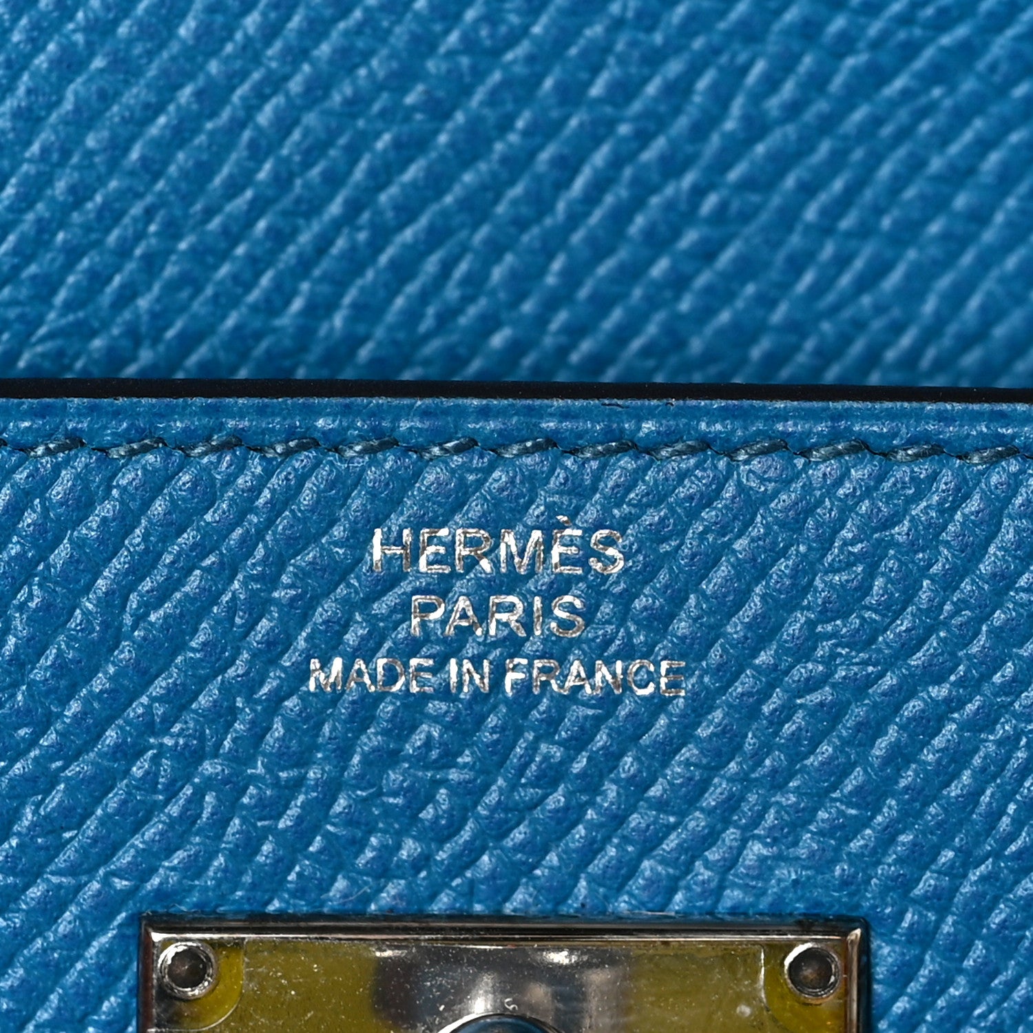 Hermes Epsom Kelly Longue Wallet Bleu Izmir 6 of 6